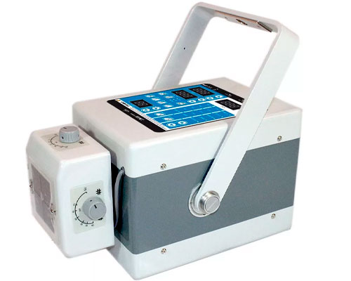 Tulio en dispositivos portátiles de rayos X