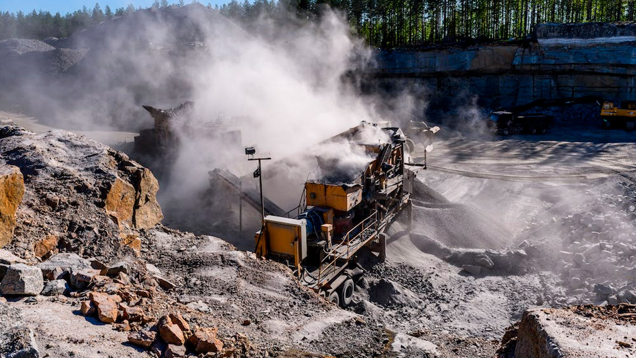 Proceso de extracción de minerales Proceso de extracción de minerales
